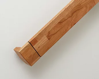 銘木無垢手摺 壁付け手摺 階段 手摺 朝日ウッドテック 朝日ウッドテック