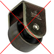 キャスター家具による帯状のすり傷 フローリング総合研究所