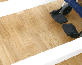 車椅子試験験 | 朝日ウッドテック 非住宅フローリング MESSAGE(メッセージ)