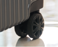 キャリーケースキャスター試験 | 朝日ウッドテック 非住宅フローリング MESSAGE(メッセージ)