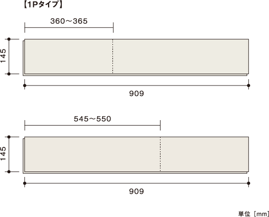 平面図 | 朝日ウッドテック 非住宅フローリング MESSAGE(メッセージ)