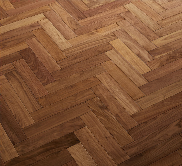 メッセージハード/挽き板//ヘリンボーン/無遮音//ブラックウォルナット