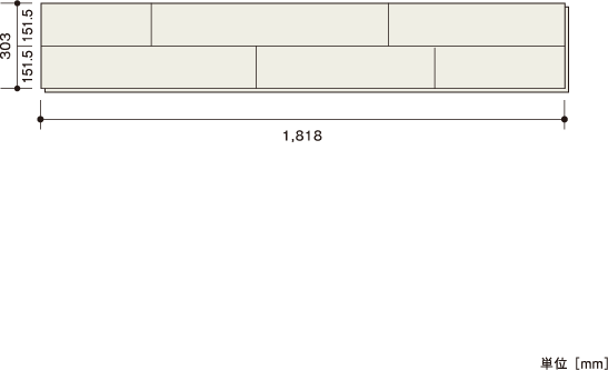 平面図 | 朝日ウッドテック 非住宅フローリング MESSAGE(メッセージ)