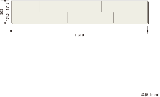 平面図 | 朝日ウッドテック 非住宅フローリング MESSAGE(メッセージ)