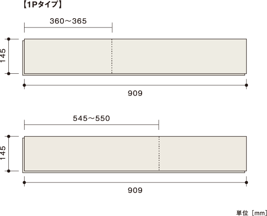 平面図 | 朝日ウッドテック 非住宅フローリング MESSAGE(メッセージ)