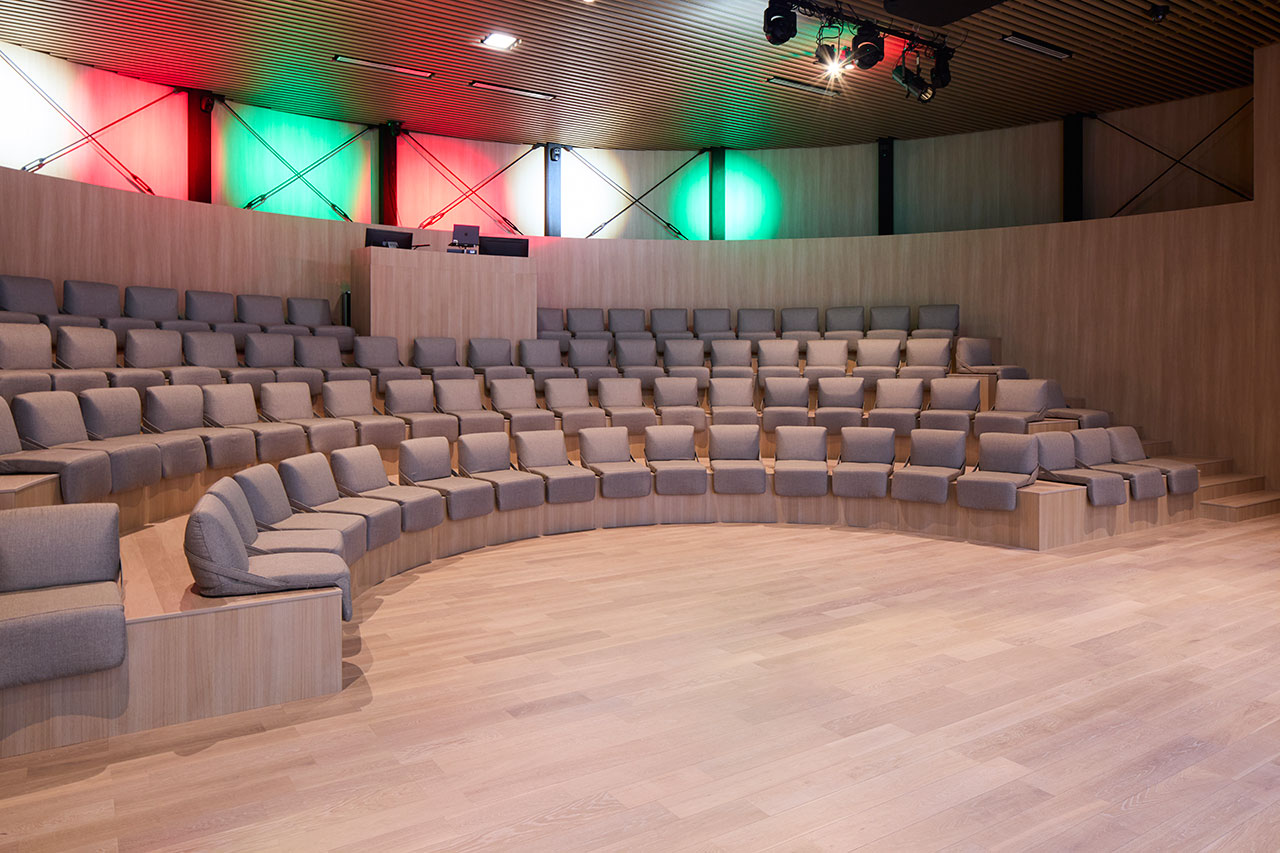 大阪・関西万博2025 イタリアパビリオン | 朝日ウッドテック 非住宅フローリング MESSAGE(メッセージ)