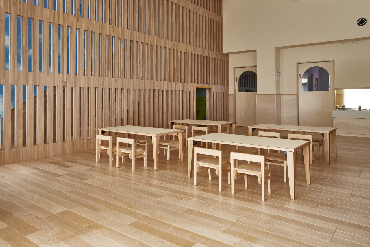 保育施設 | 朝日ウッドテック 非住宅フローリング MESSAGE(メッセージ)