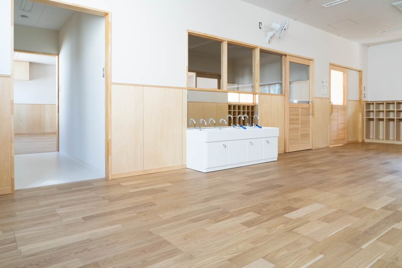 保育施設 | 朝日ウッドテック 非住宅フローリング MESSAGE(メッセージ)