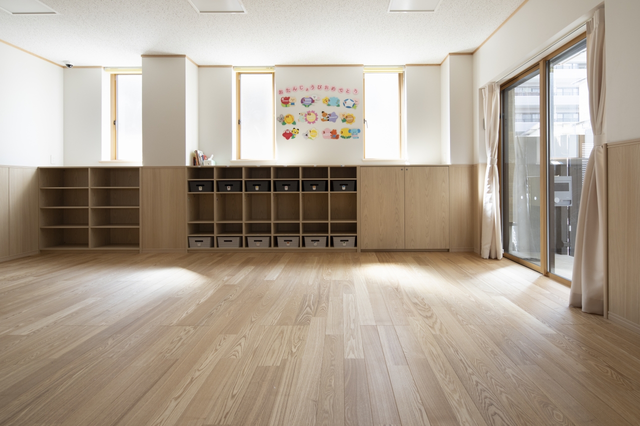 保育施設 | 朝日ウッドテック 非住宅フローリング MESSAGE(メッセージ)