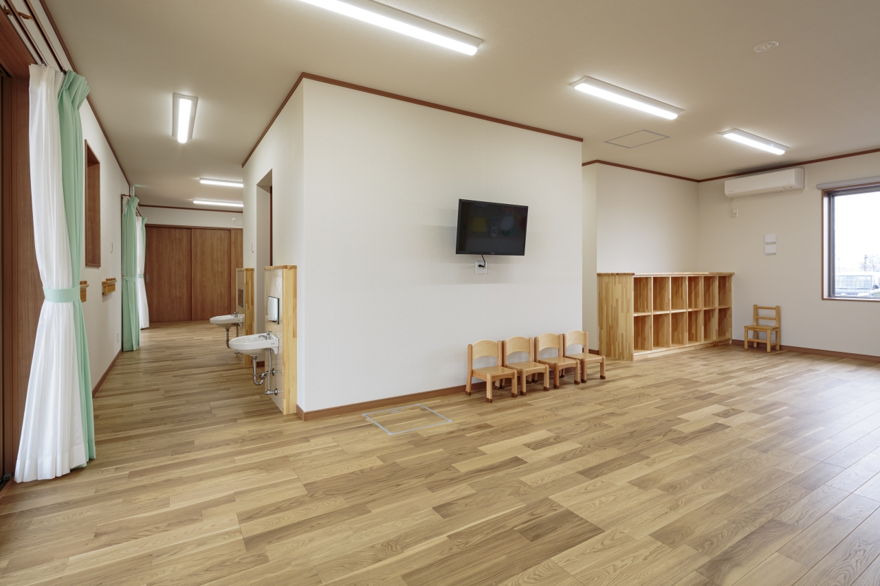 保育施設 | 朝日ウッドテック 非住宅フローリング MESSAGE(メッセージ)