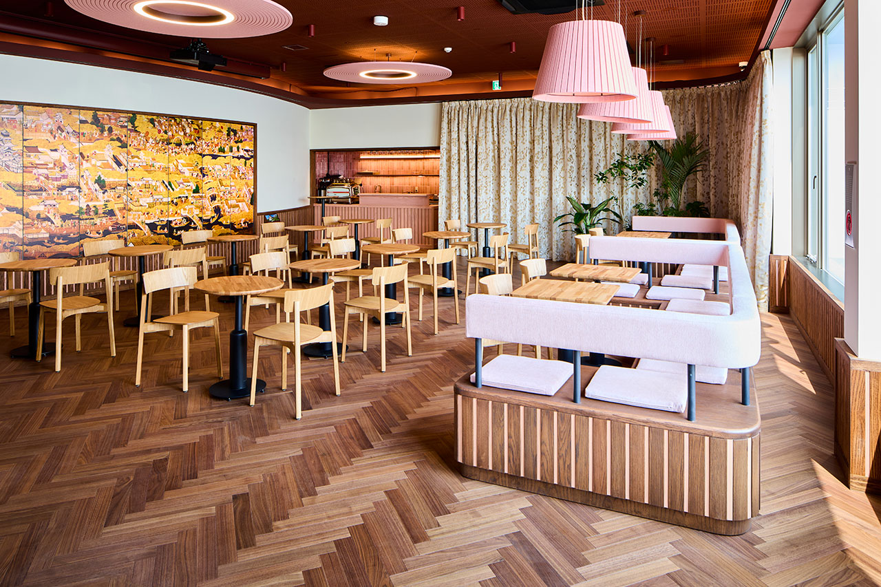 大阪・関西万博2025 オーストリアパビリオン | 朝日ウッドテック 非住宅フローリング MESSAGE(メッセージ)