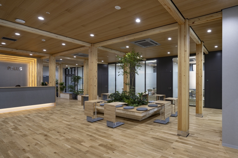 メッセージハードオール国産材挽き板楢 のフローリング画像