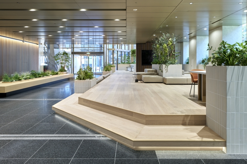 オフィス採用MESSAGEOrderのフローリング画像