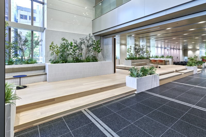 オフィス採用MESSAGEOrderのフローリング画像