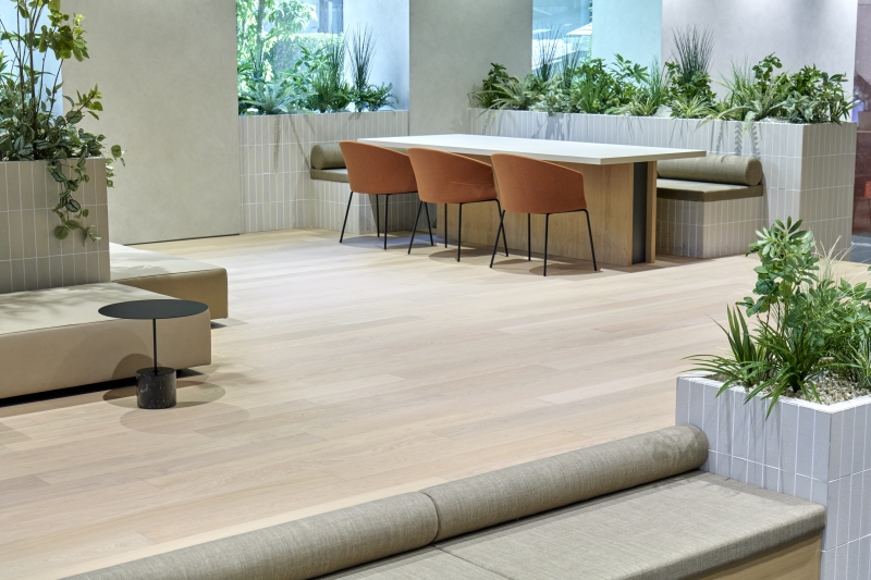 オフィス採用MESSAGEOrderのフローリング画像