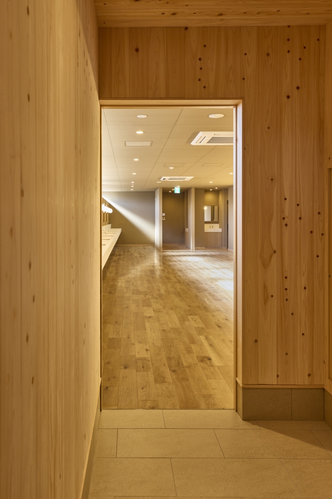 メッセージハード挽き板オークの写真